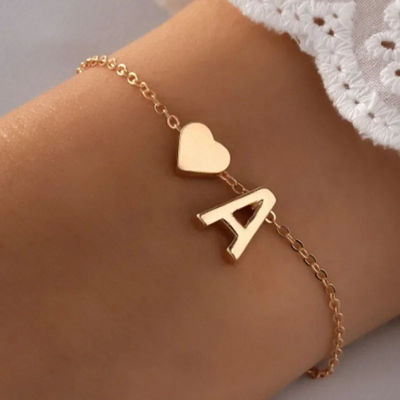 Letter Mini Love Heart Thin Birthday Gift