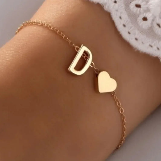 Letter Mini Love Heart Thin Birthday Gift