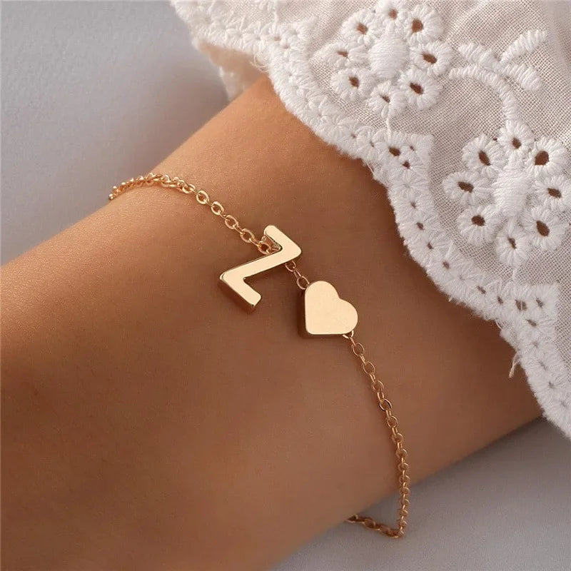 Letter Mini Love Heart Thin Birthday Gift